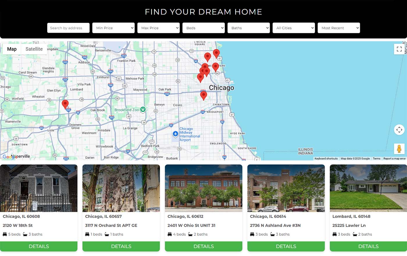Listings for Zillow